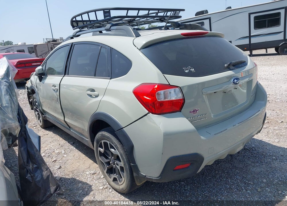 2017 SUBARU CROSSTREK 2.0I PREMIUM VIN: JF2GPABC1HH281845