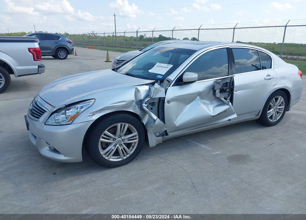 2011 INFINITI G37 JOURNEY VIN: JN1CV6AP4BM509794