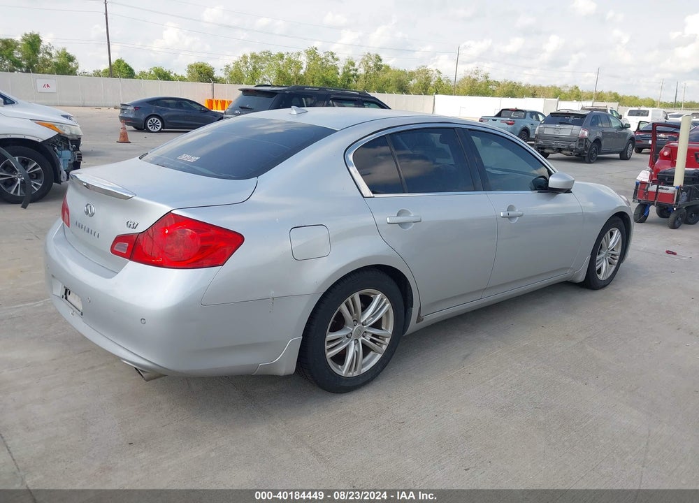 2011 INFINITI G37 JOURNEY VIN: JN1CV6AP4BM509794