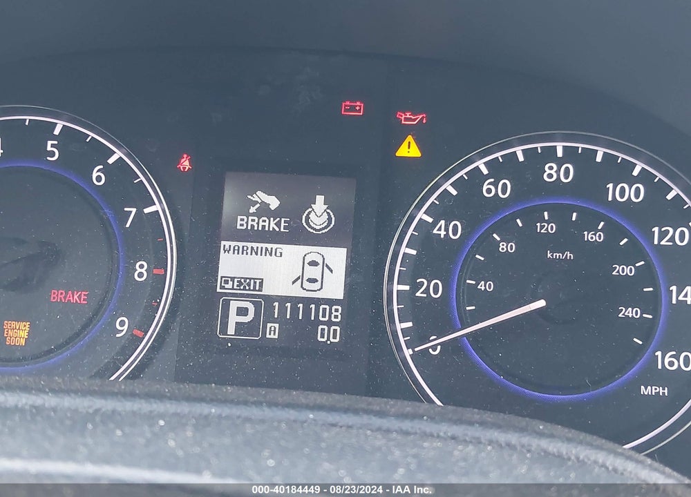 2011 INFINITI G37 JOURNEY VIN: JN1CV6AP4BM509794