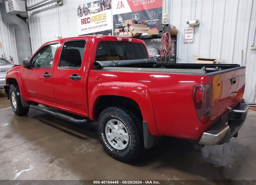 2004 GMC CANYON SLE VIN: 1GTDS136448130453