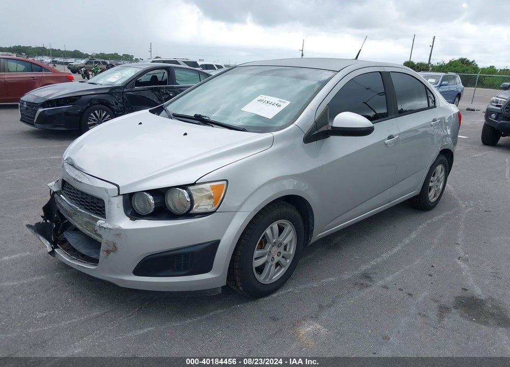 2012 CHEVROLET SONIC VIN: 1G1JA5SH8C4150512