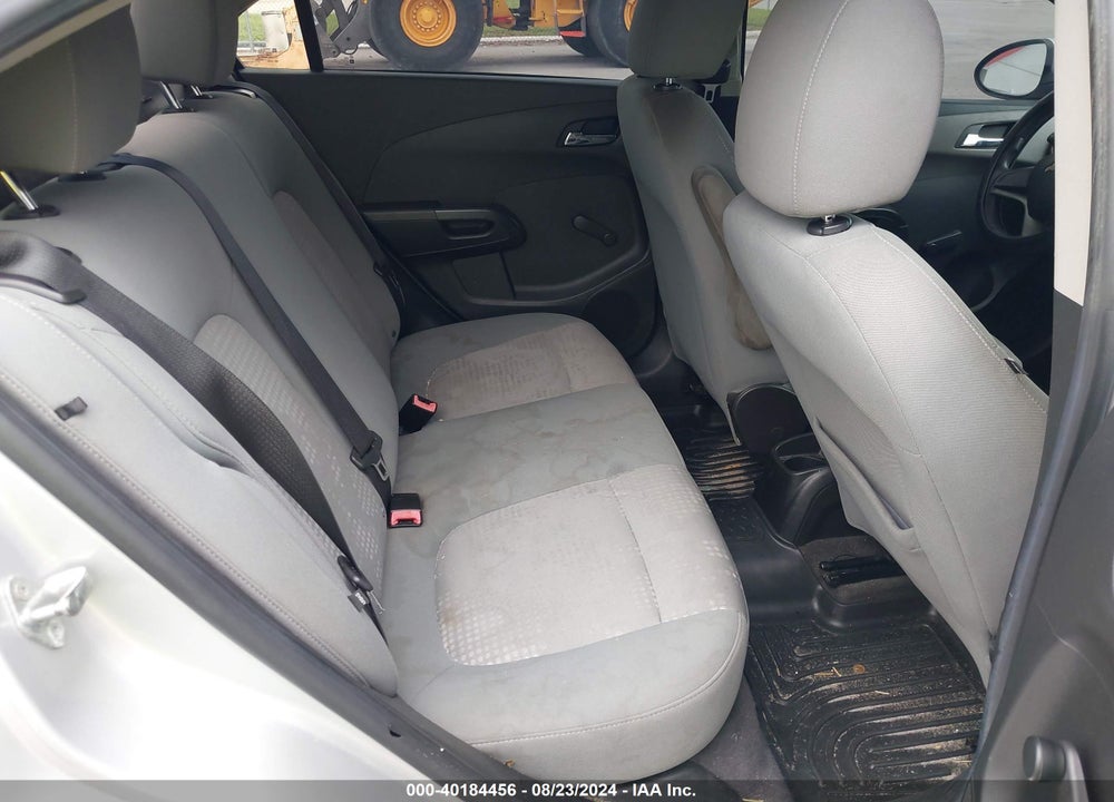 2012 CHEVROLET SONIC VIN: 1G1JA5SH8C4150512