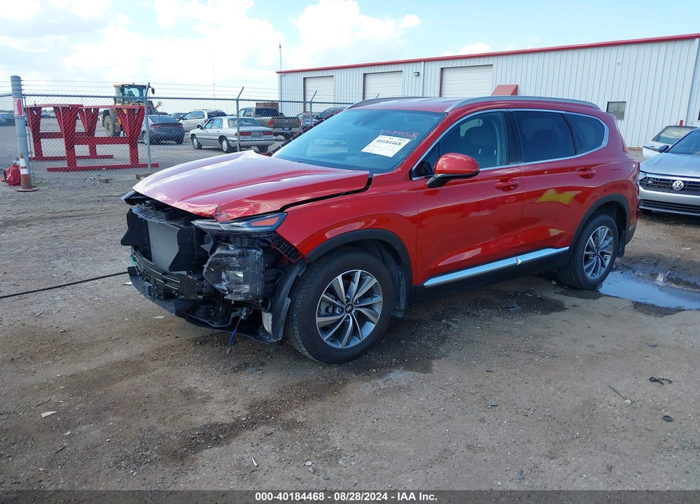 2020 HYUNDAI SANTA FE SEL VIN: 5NMS33AD1LH199101