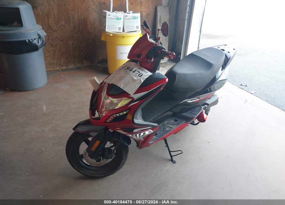 2021 TAIZHOU ZHOUGNENG ZN50QT VIN: L5YACBAL0M1110202
