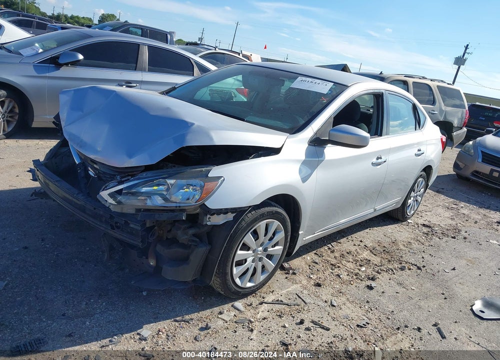2017 NISSAN SENTRA S VIN: 3N1AB7APXHY366586