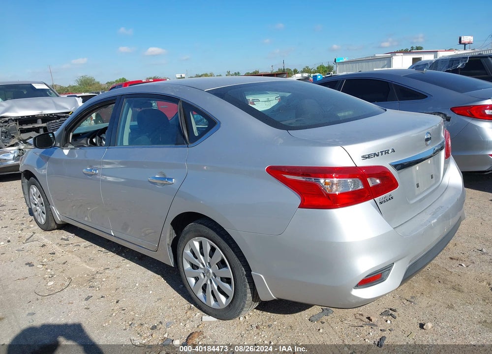 2017 NISSAN SENTRA S VIN: 3N1AB7APXHY366586