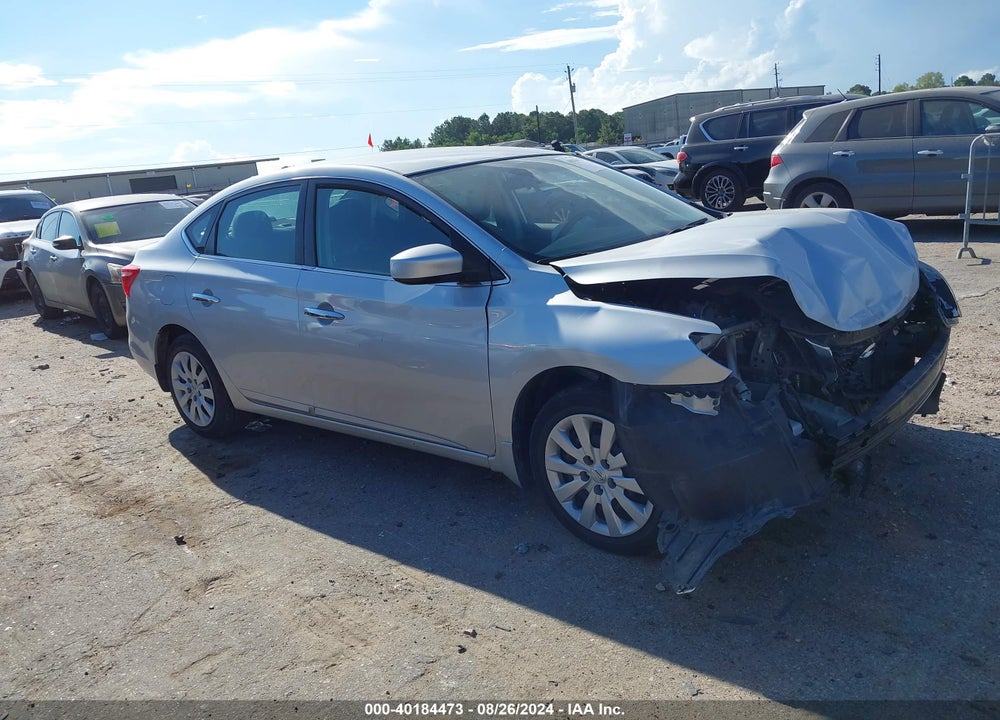 2017 NISSAN SENTRA S VIN: 3N1AB7APXHY366586