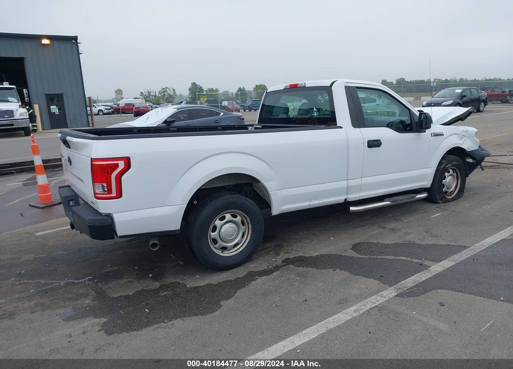 2016 FORD F-150 XL VIN: 1FTMF1CF3GKE52674
