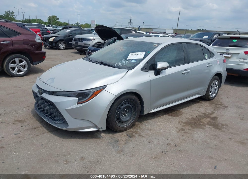 2022 TOYOTA COROLLA LE VIN: 5YFEPMAE1NP302350