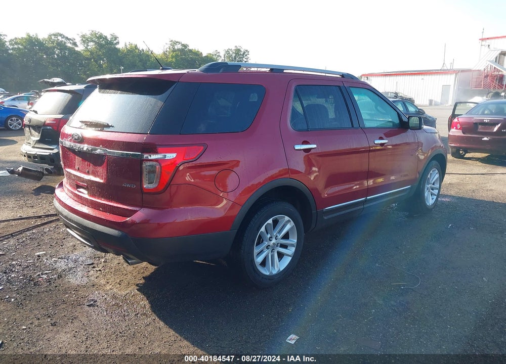 2013 FORD EXPLORER XLT VIN: 1FM5K8D87DGA09852