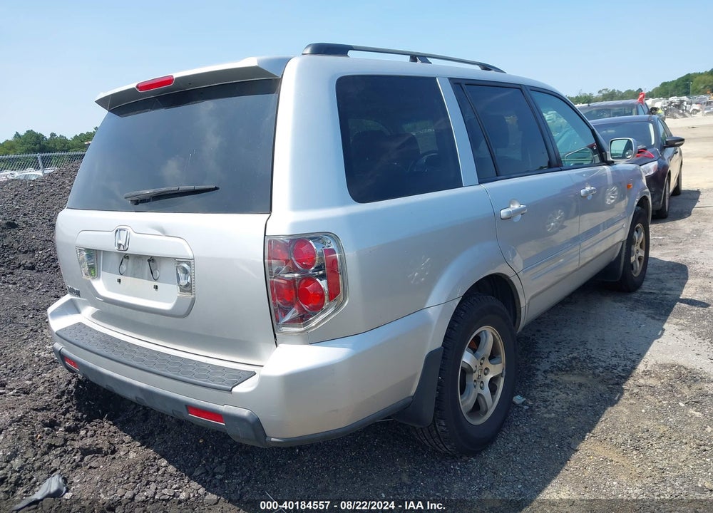 2006 HONDA PILOT EX-L VIN: 5FNYF28686B013448