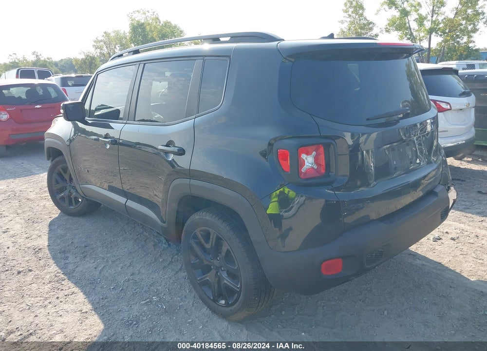 2017 JEEP RENEGADE ALTITUDE 4X4 VIN: ZACCJBBH6HPF81826