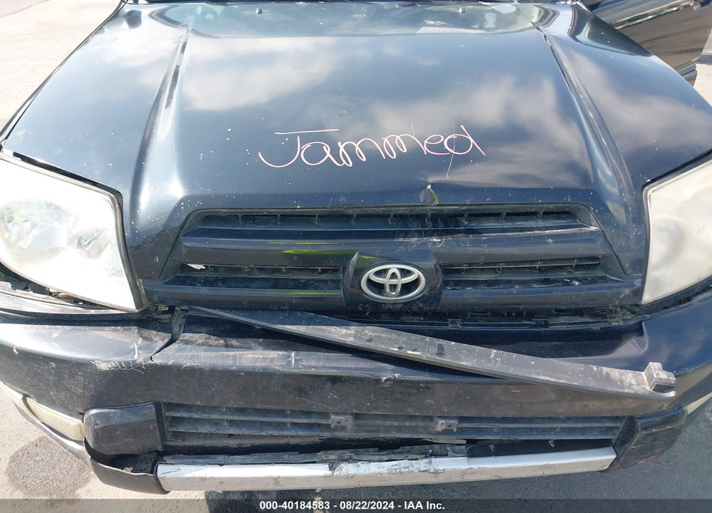 2004 TOYOTA 4RUNNER SR5 V6 VIN: JTEZU14R040033978