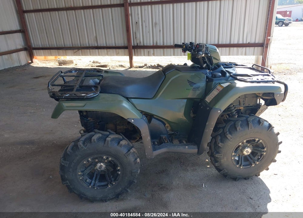 2015 HONDA TRX500 FA VIN: 1HFTE4607F4000212