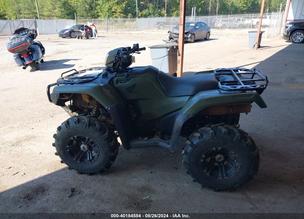 2015 HONDA TRX500 FA VIN: 1HFTE4607F4000212