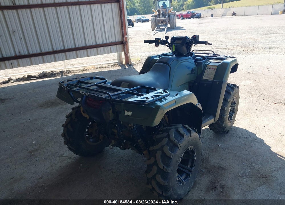 2015 HONDA TRX500 FA VIN: 1HFTE4607F4000212