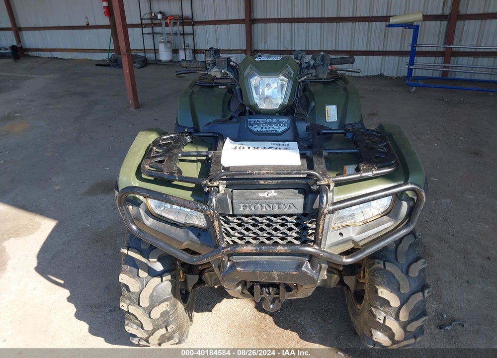 2015 HONDA TRX500 FA VIN: 1HFTE4607F4000212