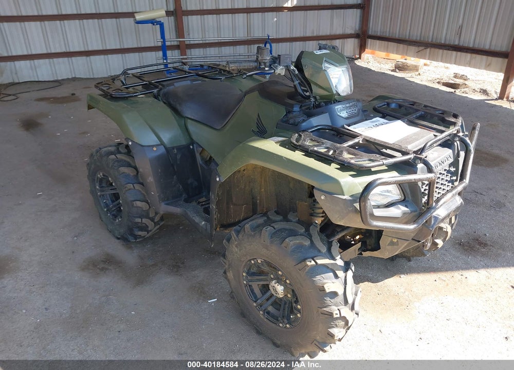 2015 HONDA TRX500 FA VIN: 1HFTE4607F4000212