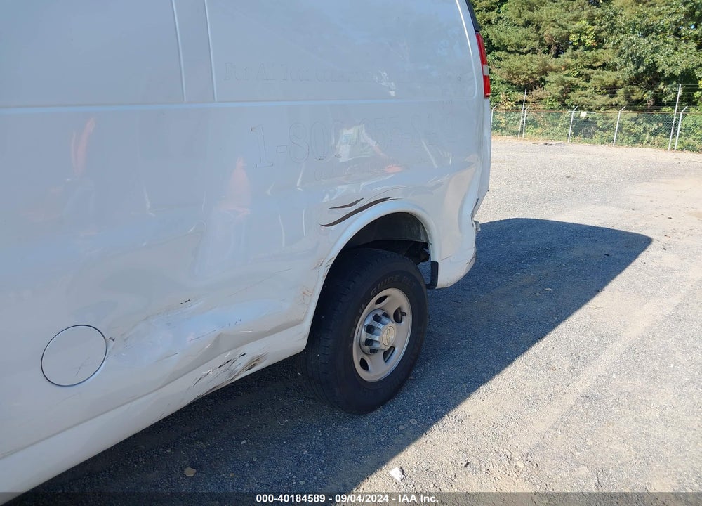 2021 CHEVROLET EXPRESS CARGO RWD 2500 EXTENDED WHEELBASE WT VIN: 1GCWGBFP4M1210011