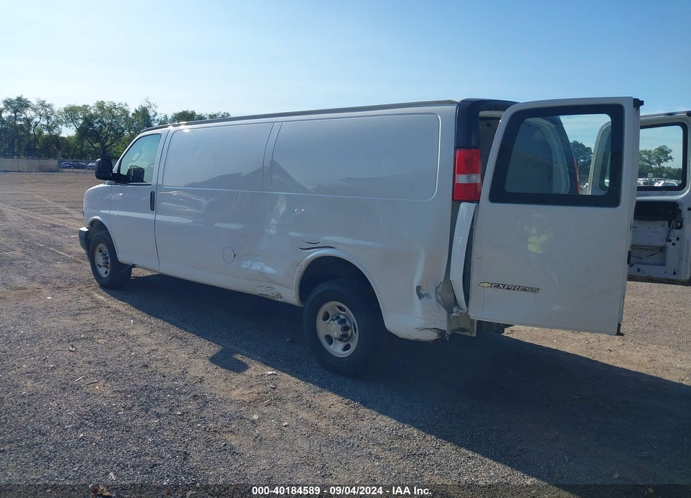 2021 CHEVROLET EXPRESS CARGO RWD 2500 EXTENDED WHEELBASE WT VIN: 1GCWGBFP4M1210011
