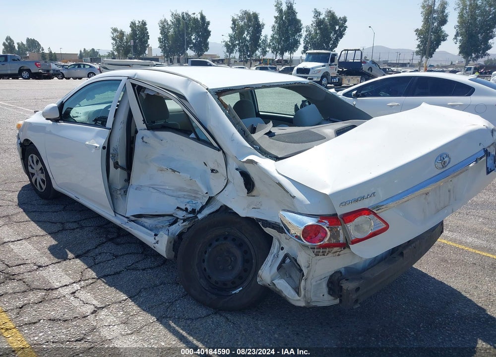 2013 TOYOTA COROLLA L VIN: 5YFBU4EE8DP223648