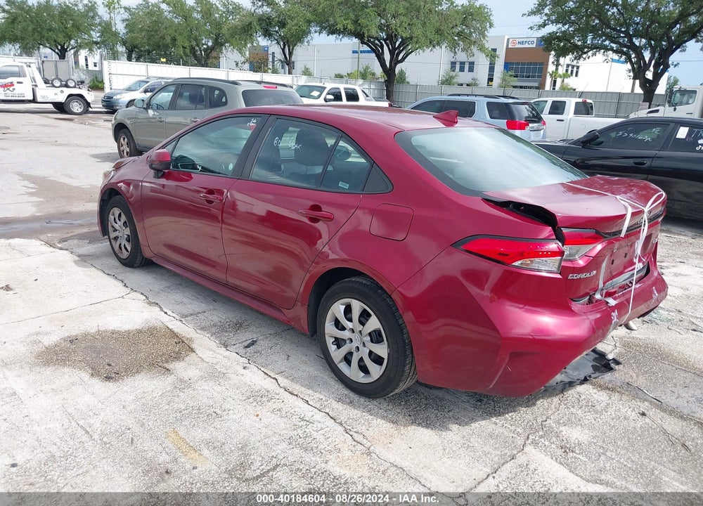 2022 TOYOTA COROLLA VIN: 5YFEPMAE0NP292877