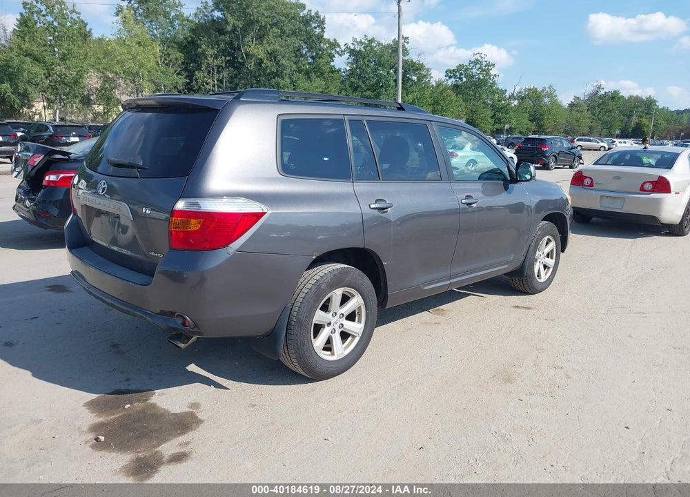 2008 TOYOTA HIGHLANDER VIN: JTEES41A582094032