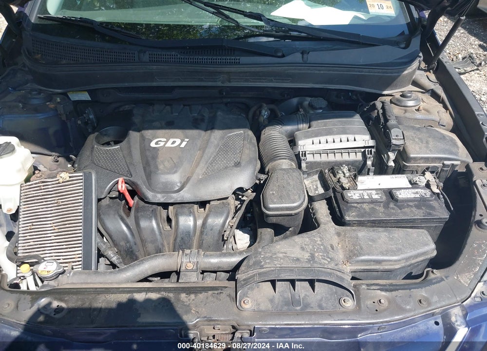 2013 HYUNDAI SONATA GLS VIN: 5NPEB4AC9DH802734