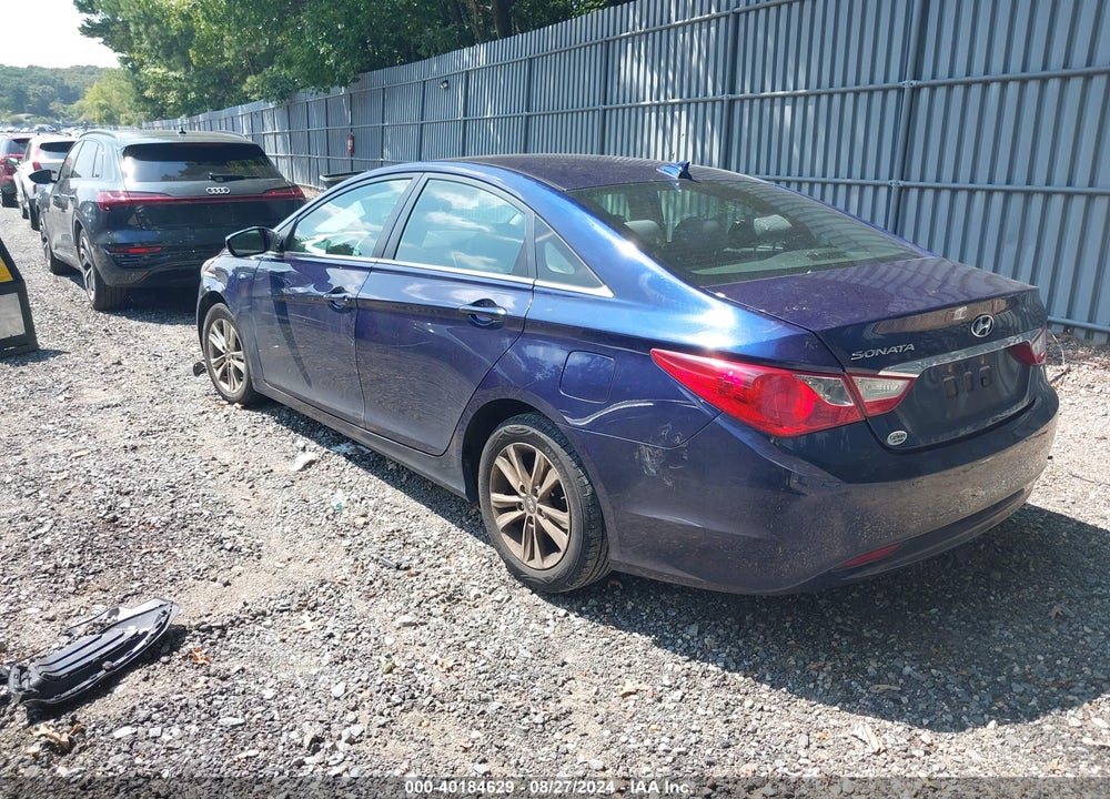 2013 HYUNDAI SONATA GLS VIN: 5NPEB4AC9DH802734