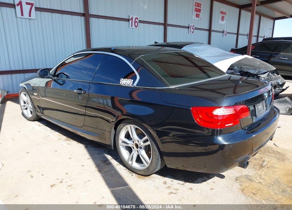 2013 BMW 335IS VIN: WBADX1C52DJ129283