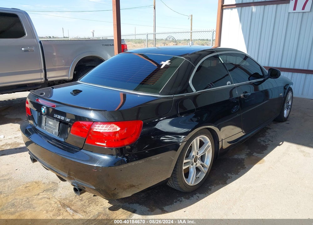 2013 BMW 335IS VIN: WBADX1C52DJ129283