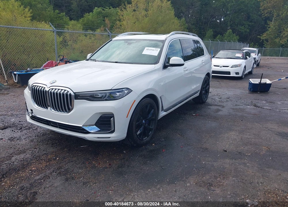 2021 BMW X7 XDRIVE40I VIN: 5UXCW2C02M9E59407