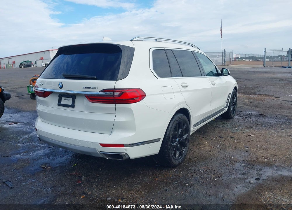 2021 BMW X7 XDRIVE40I VIN: 5UXCW2C02M9E59407