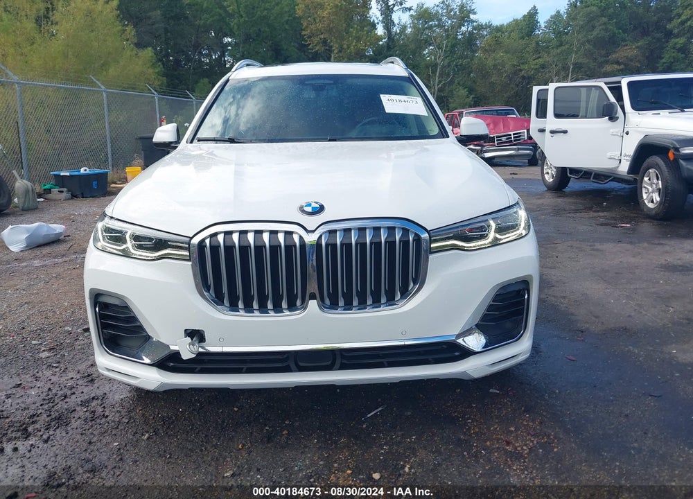 2021 BMW X7 XDRIVE40I VIN: 5UXCW2C02M9E59407