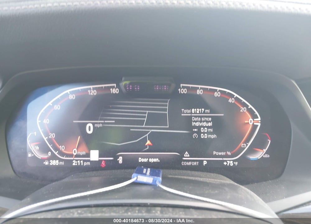 2021 BMW X7 XDRIVE40I VIN: 5UXCW2C02M9E59407
