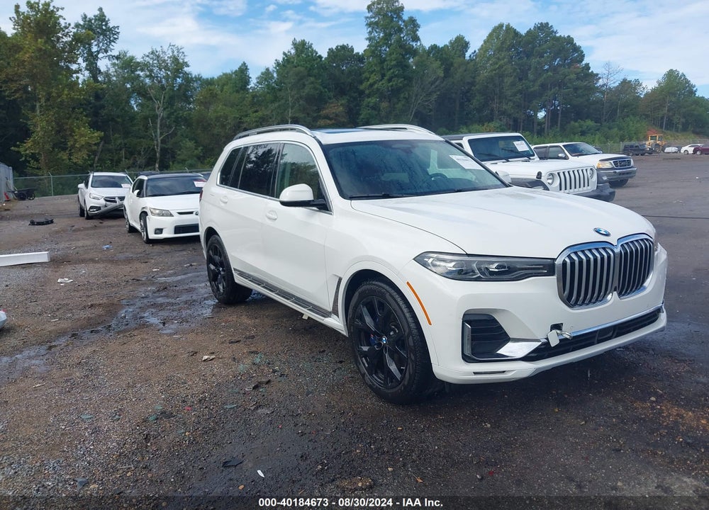 2021 BMW X7 XDRIVE40I VIN: 5UXCW2C02M9E59407