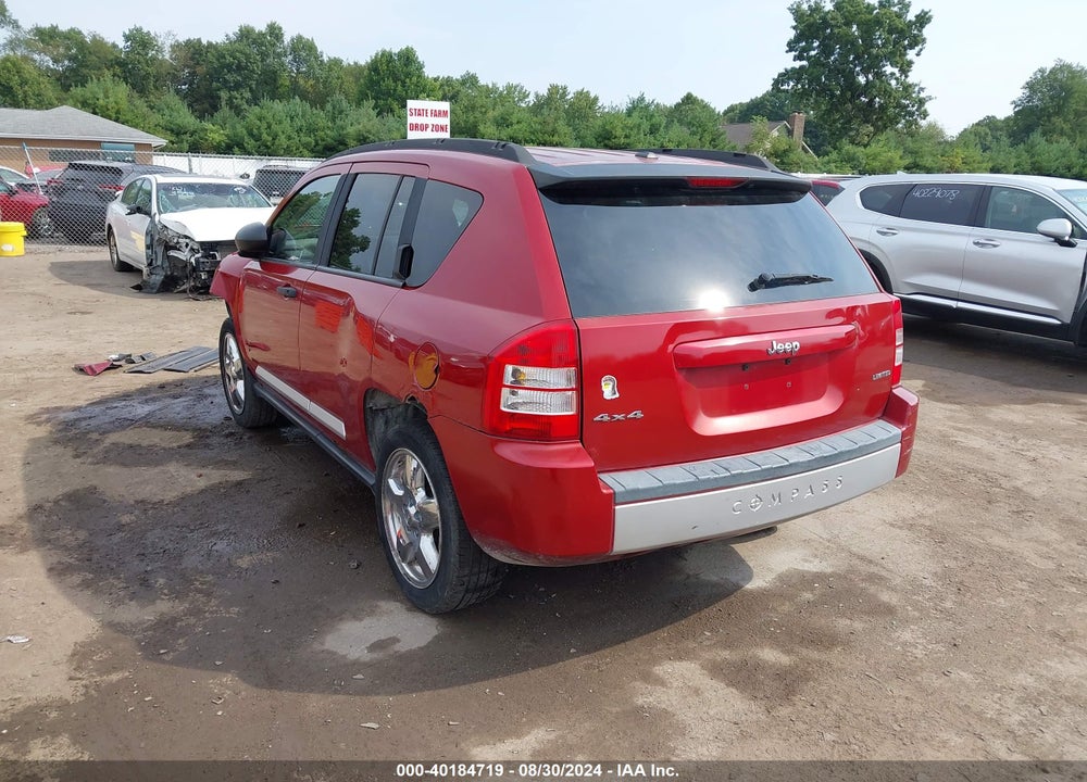 2008 JEEP COMPASS LIMITED VIN: 1J8FF57W18D613158