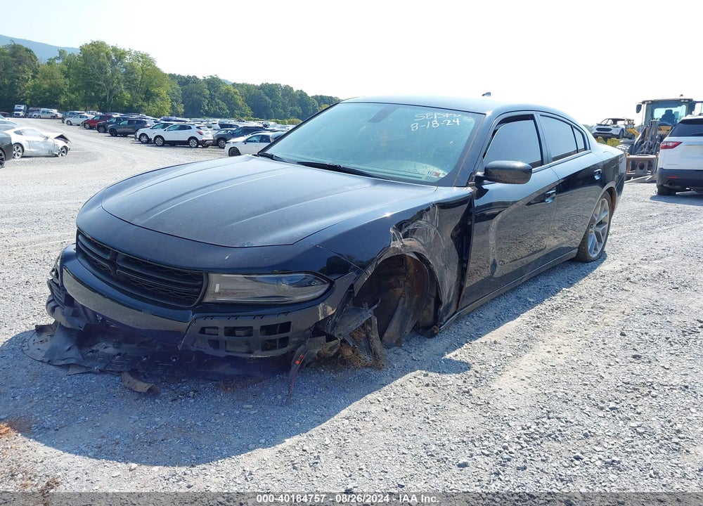 2022 DODGE CHARGER SXT RWD VIN: 2C3CDXBG0NH202817