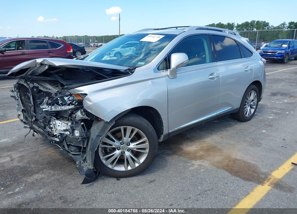 2013 LEXUS RX 350 VIN: 2T2ZK1BA1DC107644