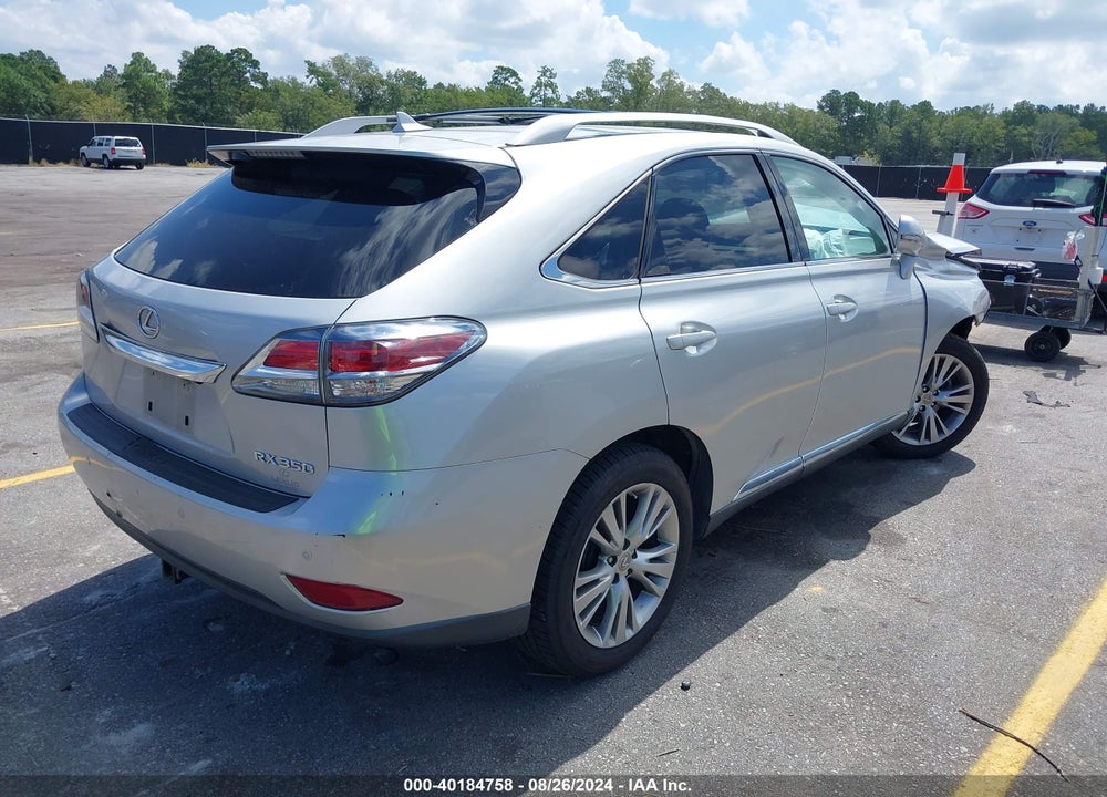 2013 LEXUS RX 350 VIN: 2T2ZK1BA1DC107644