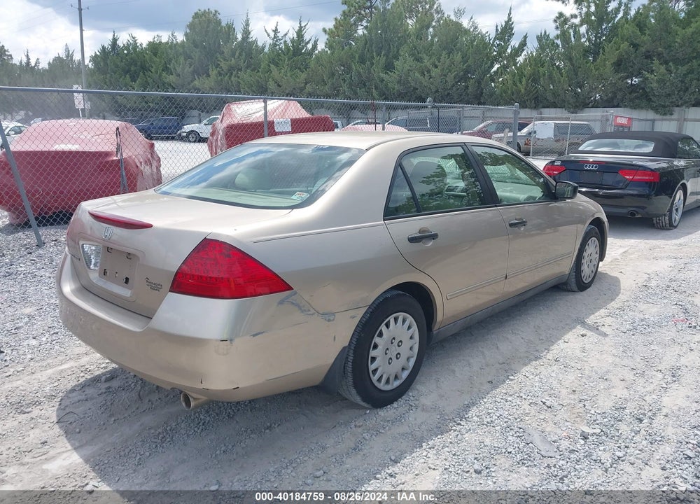 2006 HONDA ACCORD 2.4 VP VIN: 1HGCM56156A151029