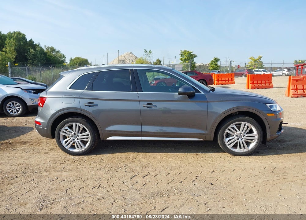 2018 AUDI Q5 2.0T PREMIUM/2.0T TECH PREMIUM VIN: WA1BNAFY5J2139215