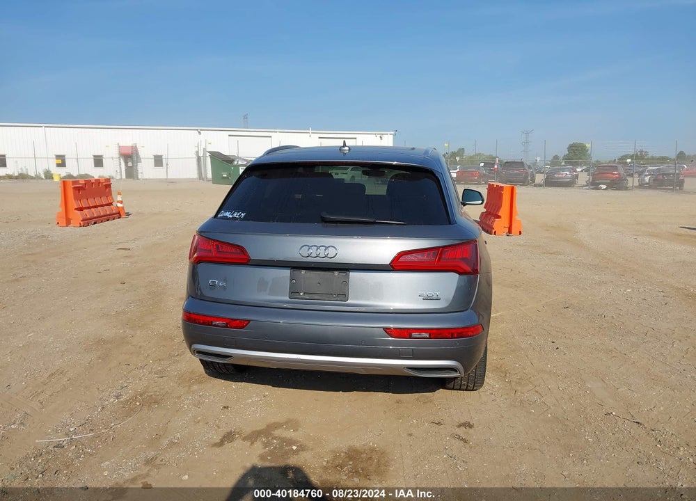 2018 AUDI Q5 2.0T PREMIUM/2.0T TECH PREMIUM VIN: WA1BNAFY5J2139215