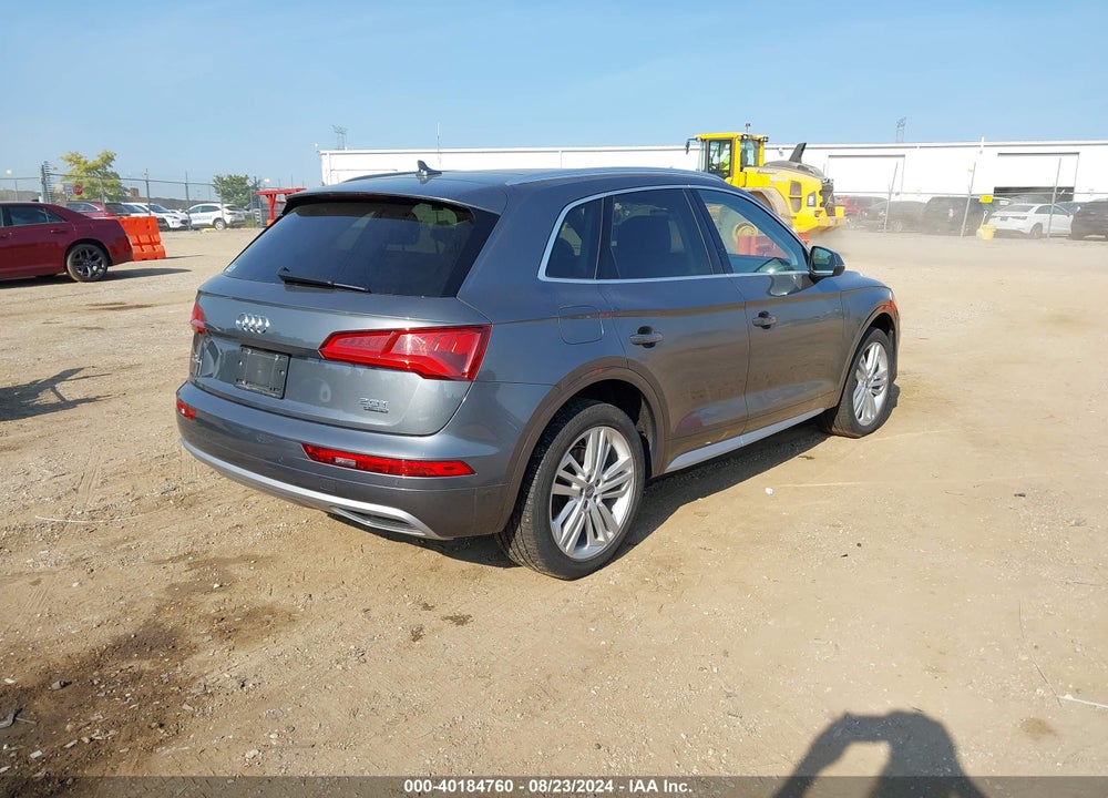 2018 AUDI Q5 2.0T PREMIUM/2.0T TECH PREMIUM VIN: WA1BNAFY5J2139215
