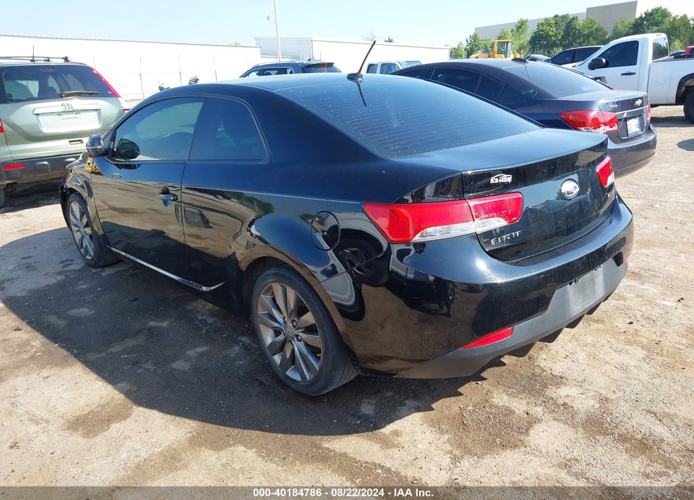 2013 KIA FORTE KOUP SX VIN: KNAFW6A36D5669724