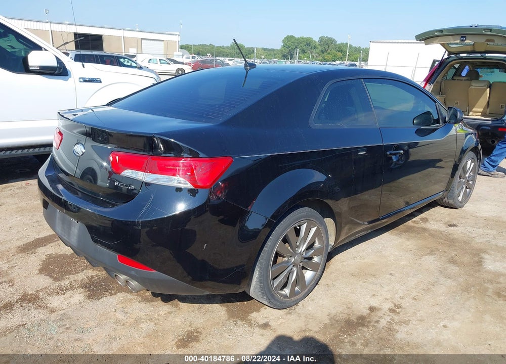 2013 KIA FORTE KOUP SX VIN: KNAFW6A36D5669724