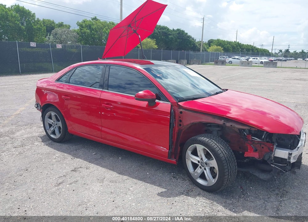 2017 AUDI A3 2.0T PREMIUM VIN: WAUAUGFF8H1037538