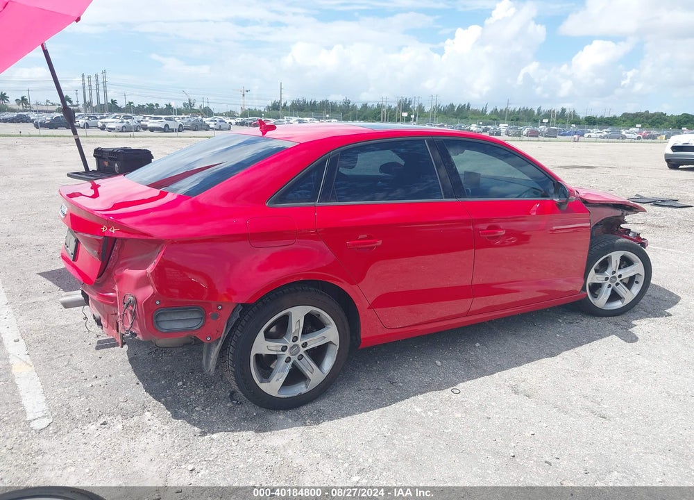 2017 AUDI A3 2.0T PREMIUM VIN: WAUAUGFF8H1037538