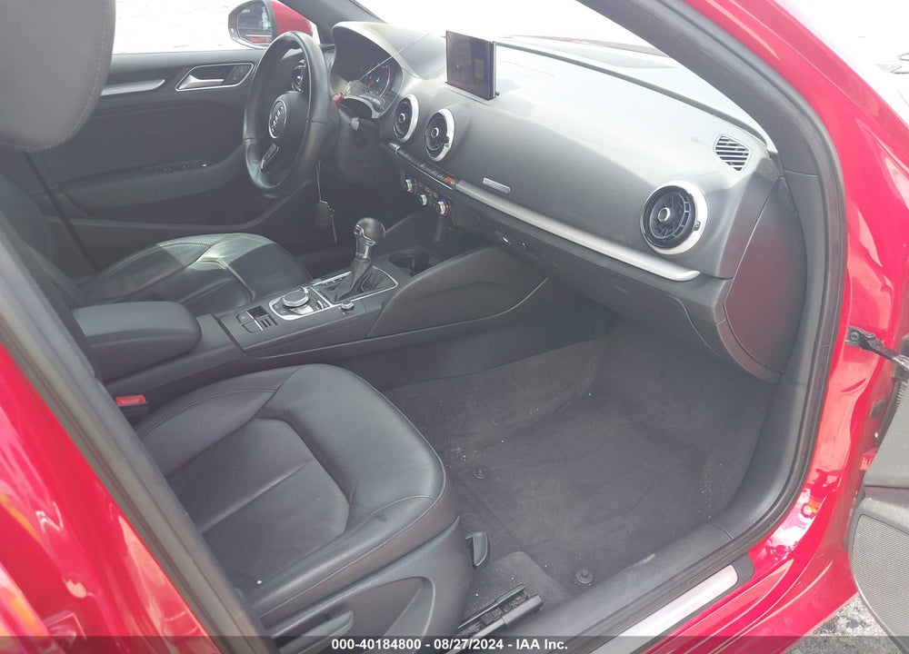 2017 AUDI A3 2.0T PREMIUM VIN: WAUAUGFF8H1037538